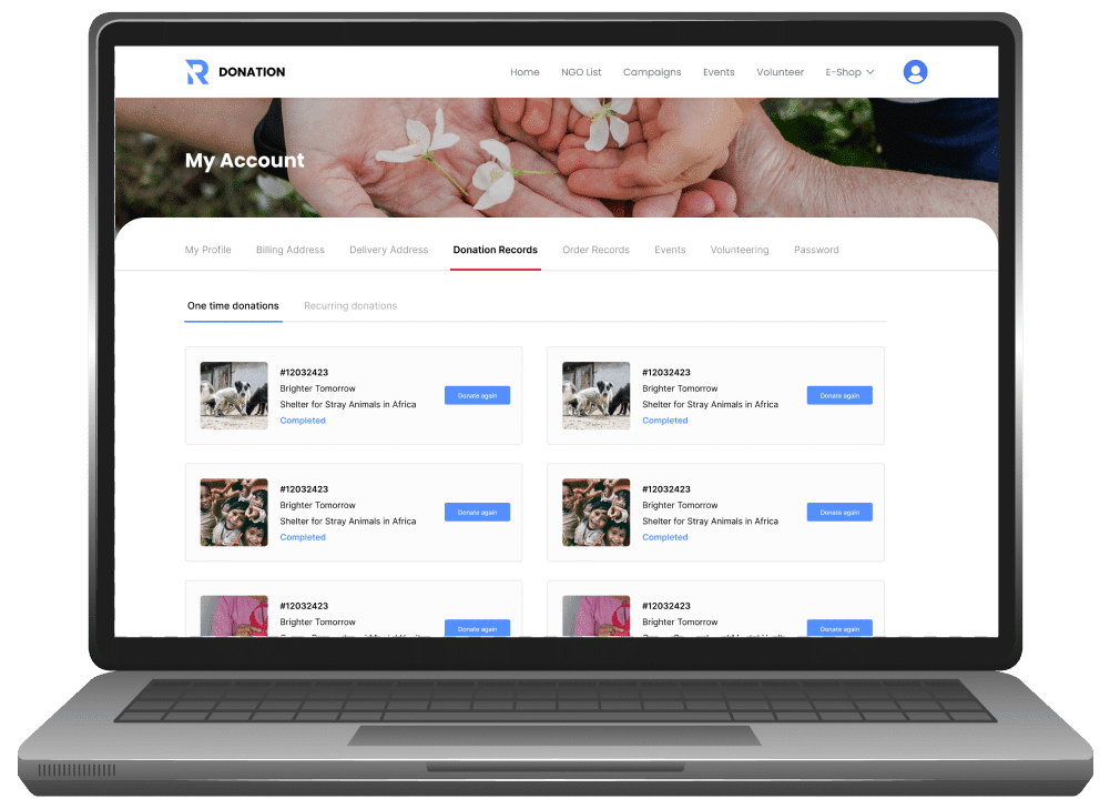 Donation System Hong Kong | Rovertech